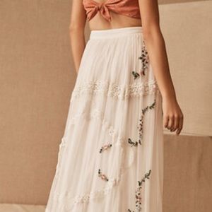 Forever that girl BHLDN Amaryllis Skirt
